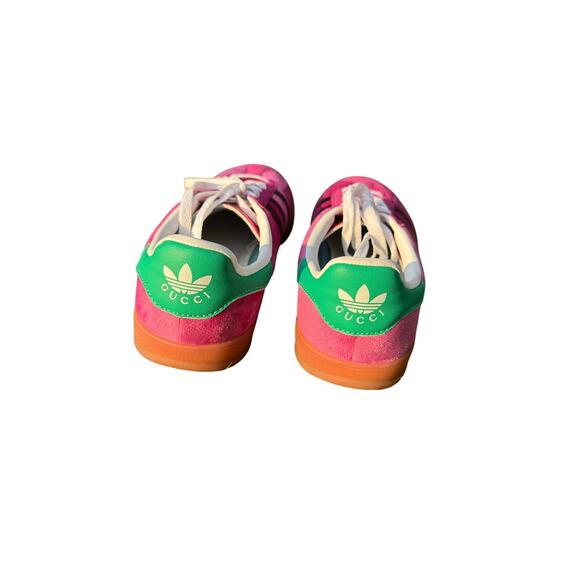Gucci x adidas Gazelle Pink Velvet Sneakers Men’s 9.5 main image 10